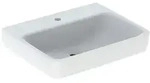 Geberit Renova Plan Waschtisch, Breite 60cm, Tiefe 48cm, Hahnloch mittig, ohne