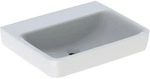 Geberit Renova Plan Waschtisch, Breite 60cm, Tiefe 48cm, ohne Hahnloch, ohne