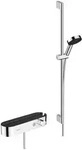 hansgrohe Pulsify Select S Brausesystem 105mm 3jet Relaxation, ShowerTablet 400,