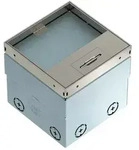 OBO Bettermann Bodensteckdose UDHOME2 GV15V, IP20, 3,0 kN, rostfreier Stahl 7368324