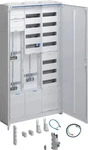 hager Komplettschrank, univers Z, 2ZP 1SG APZ VT7 f&uuml;r W&auml;rmep., H 1400mm, 3-feldig,