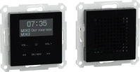 Merten MEG4375-0303, Merten Unterputz-Radio System M MEG4375-0303, 230V, Schwarz