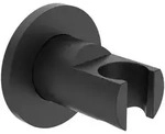 Ideal Standard Wandhalter Idealrain Round runde Ros. f&uuml;r Handbrause Silk Black
