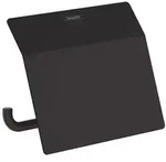 hansgrohe AddStoris Toilettenpapierhalter mit Deckel, Mattschwarz 41753670