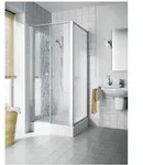 Kermi Pendelt&uuml;r Nova 2000 PTD 1850x880x24mm Kerolan Fontana 4mm Silber...