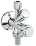 Grohe Original WAS Kombi-Eckventil DN 15, Wandmontage, Kartuschen-Oberteil,