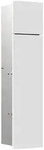 emco WC-Modul asis pure Unterputz, 730x170x162,5mm, Aluminium, Alpinwei&szlig; 975551300