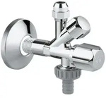 Grohe Original WAS Kombi-Eckventil, Wandanschluss 1/2 ", Abgang 3/8 ", Abgang 3/4 "