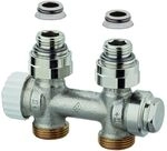 IMI Heimeier Ventil Multilux Zweirohr Durchgang, f&uuml;r Rp 1/2" Innengewinde und G 3/4"