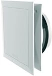 Helios DLV 100 Design-L&uuml;ftungsventil f&uuml;r Ab- und Zuluft einstellbar mit G2-Filter