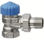 IMI Heimeier Thermostat-Ventilunterteil mit geringem Widerstand, Eckform DN 15