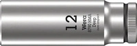Wera 05004509001, Wera Steckschl&uuml;sseleinsatz 8790 HMA Deep, 1/4"", 12mm, 50mm,