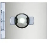 Legrand BTicino Frontblende Kameramodul Night&Day Weitwinkel, IP20, IK07,