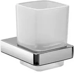 emco Glashalter trend, 81x25x100mm, Zink, Chrom 022000100