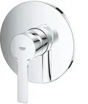 Grohe Lineare Einhand-Brausebatterie, Fertigmontageset f&uuml;r Rapido SmartBox, Chrom,