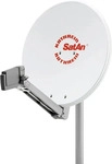Kathrein 20010029, Kathrein Satellitenantenne CAS 80ws, 80cm, Aluminium, Wei&szlig;