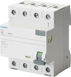 Siemens 5SV33463, Siemens FI-Schalter Typ F 63A 30mA 4-polig 4TE 400V 5SV33463
