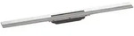 hansgrohe RainDrain Flex Fertigset Duschrinne 800mm k&uuml;rzbar, Edelstahl geb&uuml;rstet