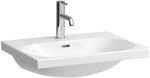 Laufen Waschtisch Lua 460x600x180mm, mit 1 Hahnloch und &Uuml;berlauf, Wei&szlig;