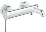 Grohe Essence Einhand-Wannenbatterie, Wandmontage, Chrom, 25250001 25250001
