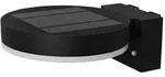 Ledvance Solar-Wandleuchte ENDURA Style Single Circle, 6W, 3000K, IP44, Schwarz