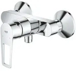 Grohe BauLoop 1-Loch-Einhand-Brausebatterie, mit Temperaturbegrenzer, S-Anschl&uuml;sse,
