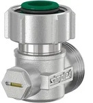 Flamco Exclusiv Eck Einzel-Kugelhahn E2/AG G 3/4" Innengewinde x G 3/4" Au&szlig;engewinde
