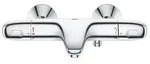 Grohe Grohtherm 1000 Thermostat-Wannenbatterie, Wandmontage, S-Anschl&uuml;sse,...