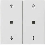 Gira Jalousie- und Schaltuhr Bluetooth System 3000, System 55, Reinwei&szlig;, 536727