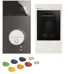 Legrand BTicino Video-Set Flex'ONE LINEA3000 CLASSE 300EOS, 5", Aufputz,...