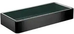 emco Seifenkorb loft, 220x36x101mm, Aluminium/Kunststoff, Schwarz, 54513302 054513302