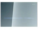 Geberit WC-Steuerung elektronisch Netz, 2-M, mit Sigma80 Dr&uuml;ckerpl. Square,