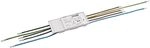 hager Z&auml;hlertragplatte BKE-I, Univ.Z, EBS-H&ouml;he 1050mm, 5pol, 16mm2,