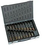 Alpen Metallbohrer-Satz Sprint Master KM, 1-10mm 118 Grad DIN 338 RN, HSS,