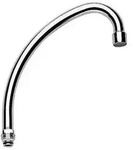 Grohe HU-Auslauf f&uuml;r K&uuml;chen-Standbatterien, 1/2", Bogenauslauf, Auslauf mit