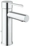 Grohe Essence Einhand-Waschtischbatterie, S-Size, Zugstangen-Garnitur, fester