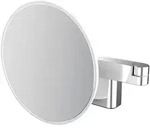 emco LED-Wandkosmetikspiegel evo, 5-fach Vergr&ouml;&szlig;erung, 209mm, Metall 109506030
