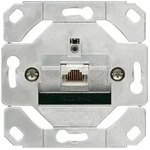 Gira Netzwerk Anschlussdose Cat.6A 1f Einsatz, 10 Gbit, RJ45, 45 Grad Schr&auml;gauslass,