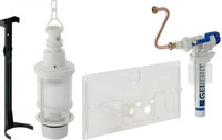 Geberit 215422005, Geberit Umbauset f&uuml;r Unterputz-Sp&uuml;lkasten, f&uuml;r Typ 15.500,