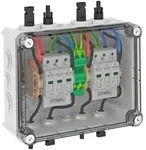 OBO Bettermann PV-Systeml&ouml;sung PVG-C1000S110, 1000V, 30A, 240x190x113mm, Grau