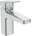 Ideal Standard Waschtischarmatur Ceraplan H90 mit Ablaufgarnitur Ausld.124mm Chrom