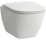 Laufen Tiefsp&uuml;l-WC Set wandh&auml;ngend Lua 520x360x345mm, mit Sitz, sp&uuml;lrandlos,