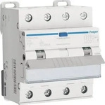 hager ADX470D, hager Fehlerstrom-Leitungsschutzschalter, FI/LS-Schalter 4-polig 10kA