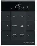 Busch J&auml;ger SBS/U6.0.11-885 HVAC-Slave-Ger&auml;t 6fach BE schwarz matt