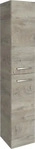 FACKELMANN B.STYLE Hochschrank 30 cm breit, Braun hell, T&uuml;ranschlag links