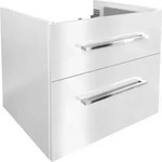 Fackelmann OXFORD Waschbeckenunterschrank 60 cm breit, Wei&szlig;