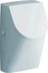 GEBERIT RENOVA PLAN Deckelurinal, Wei&szlig;, Zulauf und Abgang hinten, KeraTect