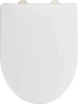 WENKO EXKLUSIV NR. 9 WC-Sitz, Wei&szlig;, 300 kg Tragkraft, mit Absenkautomatik