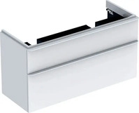 GEBERIT SMYLE SQUARE Waschbeckenunterschrank 118,4 cm breit, Beige, f&uuml;r