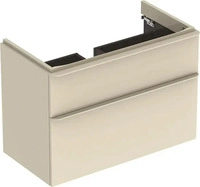 GEBERIT SMYLE SQUARE Waschbeckenunterschrank 88,4 cm breit, Beige